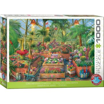 Puzzle Eurographics de 1000 de bucăți  - Grădina de iarnă