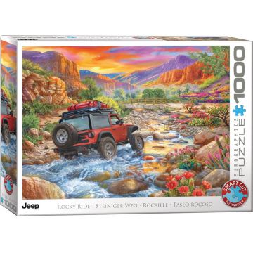 Puzzle Eurographics de 1000 de bucăți  - Plimbare pe stânci