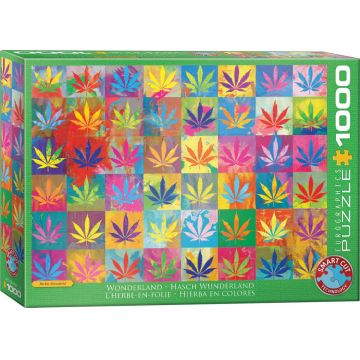 Puzzle Eurographics din 1000 piese - Țara Minunilor