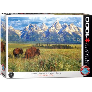 Puzzle Eurographics din 1000 piese - Parcul Național Grand Teton