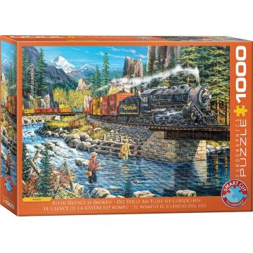 Puzzle Eurographics din 1000 piese - Perturbatorul tăcerii râului