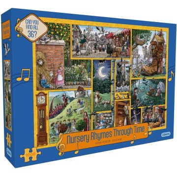 Puzzle Gibsons din 1000 piese - Cântece pentru copii de-a lungul anilor