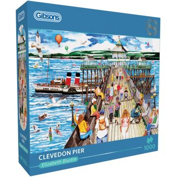 Puzzle Gibsons din 1000 piese - Cheiul din Clevedon