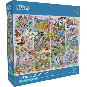 Puzzle Gibsons din 1000 piese - Creaturi curioase