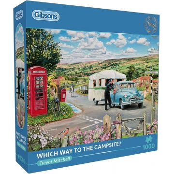Puzzle Gibsons din 1000 piese - Cum ajungem la camping?