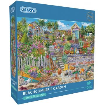 Puzzle Gibsons din 1000 piese - Grădina cu descoperiri de pe plajă