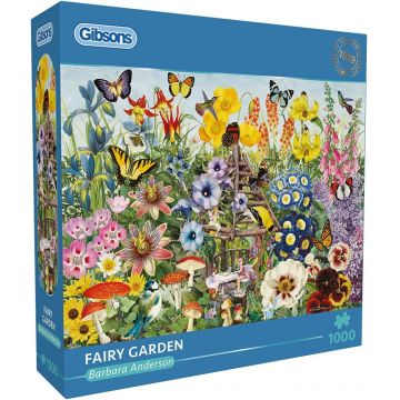 Puzzle Gibsons din 1000 piese - Grădina de zâne
