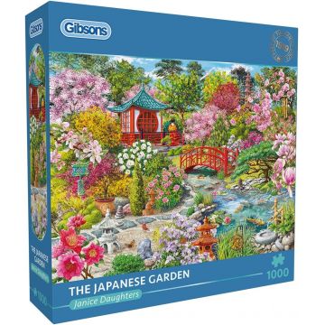Puzzle Gibsons din 1000 piese - Grădina japoneză
