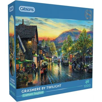 Puzzle Gibsons din 1000 piese - Grasmier la amurg