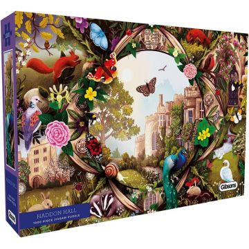 Puzzle Gibsons din 1000 piese - Haddon Hall