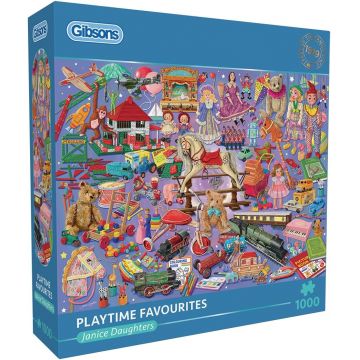 Puzzle Gibsons din 1000 piese - Jocuri preferate