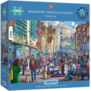 Puzzle Gibsons din 1000 piese - O plimbare prin Windsor