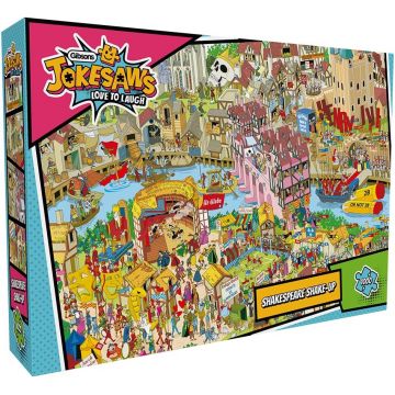 Puzzle Gibsons din 1000 piese - Operele lui Shakespeare