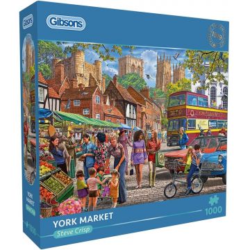 Puzzle Gibsons din 1000 piese -Piața York