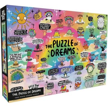 Puzzle Gibsons din 1000 piese - Puzzle-ul visului