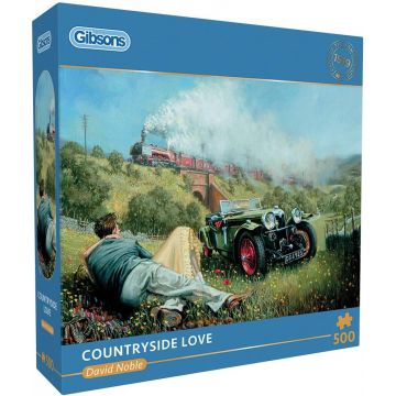 Puzzle Gibsons din 500 piese - Dragoste la țară