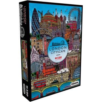 Puzzle Gibsons din 500 piese - Peisajul urban londonez