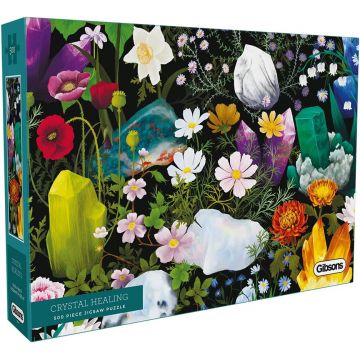 Puzzle Gibsons din 500 piese - Vindecarea cu cristale