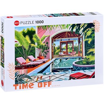 Puzzle Heye din 1000 piese - Lângă piscină