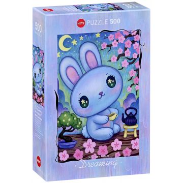 Puzzle Heye din 500 piese - Grădina Zen a Iepurașului