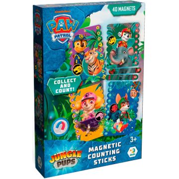 Puzzle magnetic Dodo 4 în 1 - Patrula Cățelușilor: În junglă
