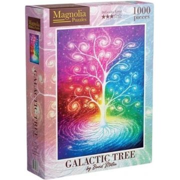 Puzzle Magnolia din 1000 piese - Arborele galactic