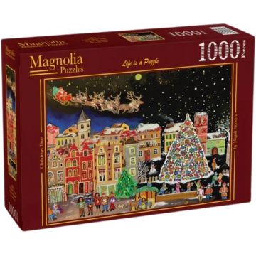 Puzzle Magnolia din 1000 piese - Atmosferă de Crăciun