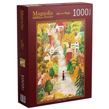 Puzzle Magnolia din 1000 piese - Băiatul din pădure