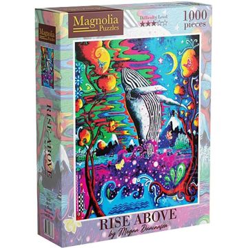 Puzzle Magnolia din 1000 piese - Balenă