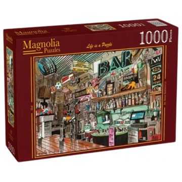 Puzzle Magnolia din 1000 piese - Bar