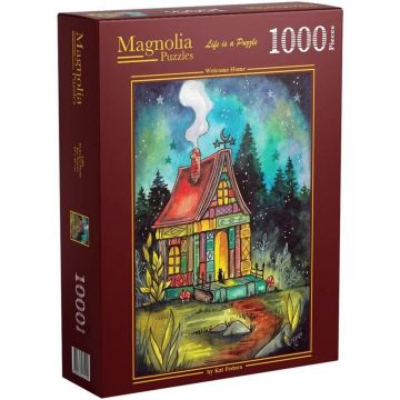 Puzzle Magnolia din 1000 piese - Bine ați venit acasă