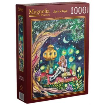 Puzzle Magnolia din 1000 piese - Boho