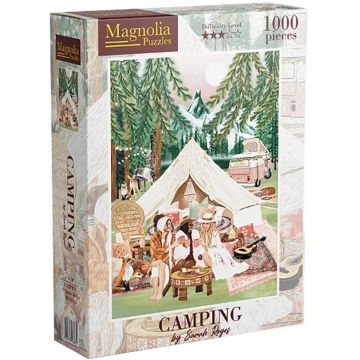 Puzzle Magnolia din 1000 piese - Camping
