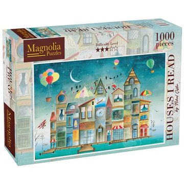 Puzzle Magnolia din 1000 piese - Cărți citite