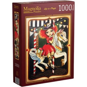 Puzzle Magnolia din 1000 piese - Carusel
