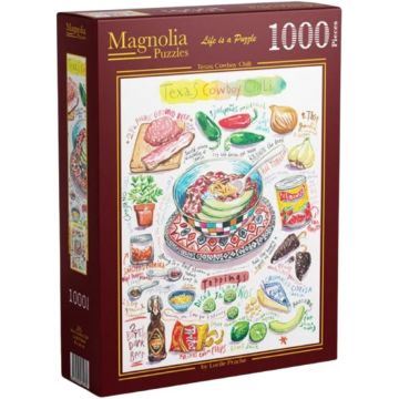 Puzzle Magnolia din 1000 piese - Chili texan