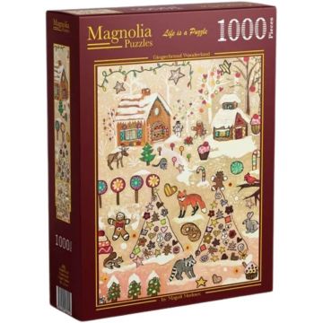 Puzzle Magnolia din 1000 piese - Delicatese de Crăciun