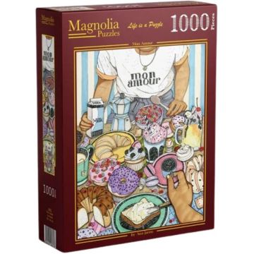 Puzzle Magnolia din 1000 piese - Dragul meu