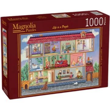 Puzzle Magnolia din 1000 piese - Dulce acasă