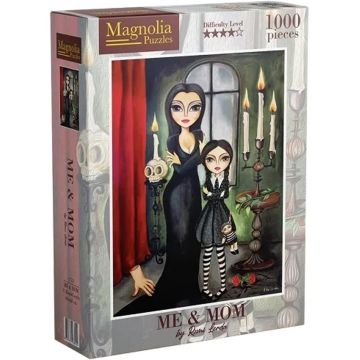 Puzzle Magnolia din 1000 piese - Eu și mama