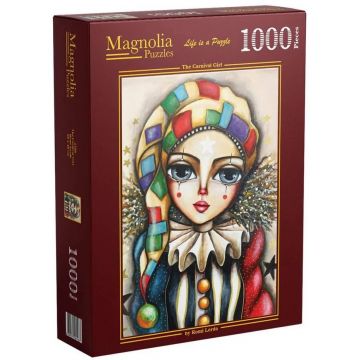 Puzzle Magnolia din 1000 piese - Fata de la carnaval