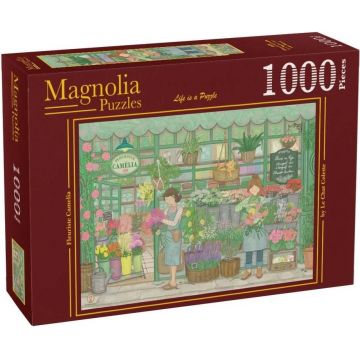 Puzzle Magnolia din 1000 piese - Florărie