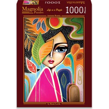 Puzzle Magnolia din 1000 piese - Frumusețea toamnei
