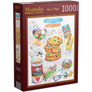 Puzzle Magnolia din 1000 piese - Fursecuri delicioase