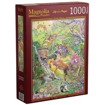 Puzzle Magnolia din 1000 piese - Hoți