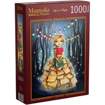 Puzzle Magnolia din 1000 piese - Îndrăgostit de cărți