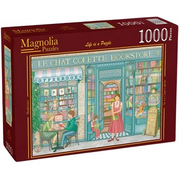 Puzzle Magnolia din 1000 piese - Librărie