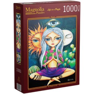 Puzzle Magnolia din 1000 piese - Liniște sufletească
