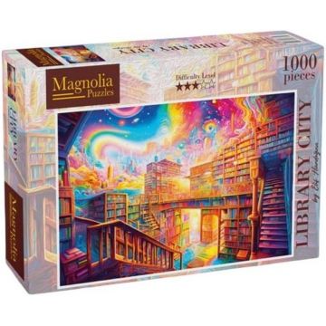 Puzzle Magnolia din 1000 piese - Magia cărților