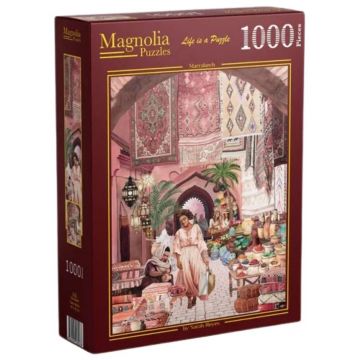 Puzzle Magnolia din 1000 piese - Marrakech